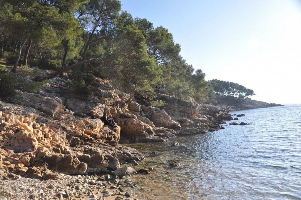 A walk by the sea in Provence