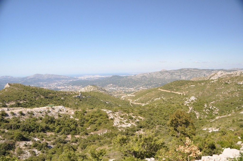 biking at la sainte baume